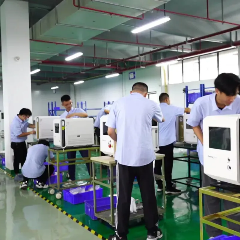 CNC Machining Center at KHT tensile testing machine factory
